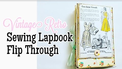 Junk Journal Lapbook Flip Through