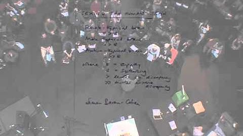 Experiment Marathon 2007: John Brockman - Serpentine Gallery and EDGE project