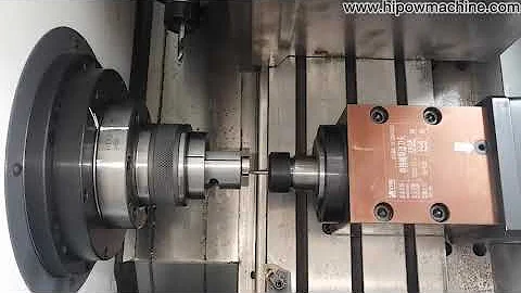 TCK35 Slant Bed CNC Lathe+C Axis +Y axis+Live Tool Turret