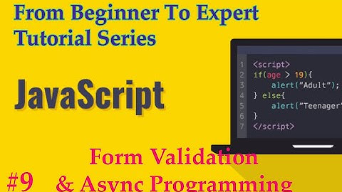 #9 JavaScript Tutorial Series | From Beginner to Expert | Full Course Training | Part 9