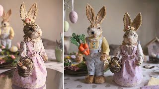 Нandmade easter straw bunnies by Happy Hobby Home 88,568 views 1 year ago 29 minutes