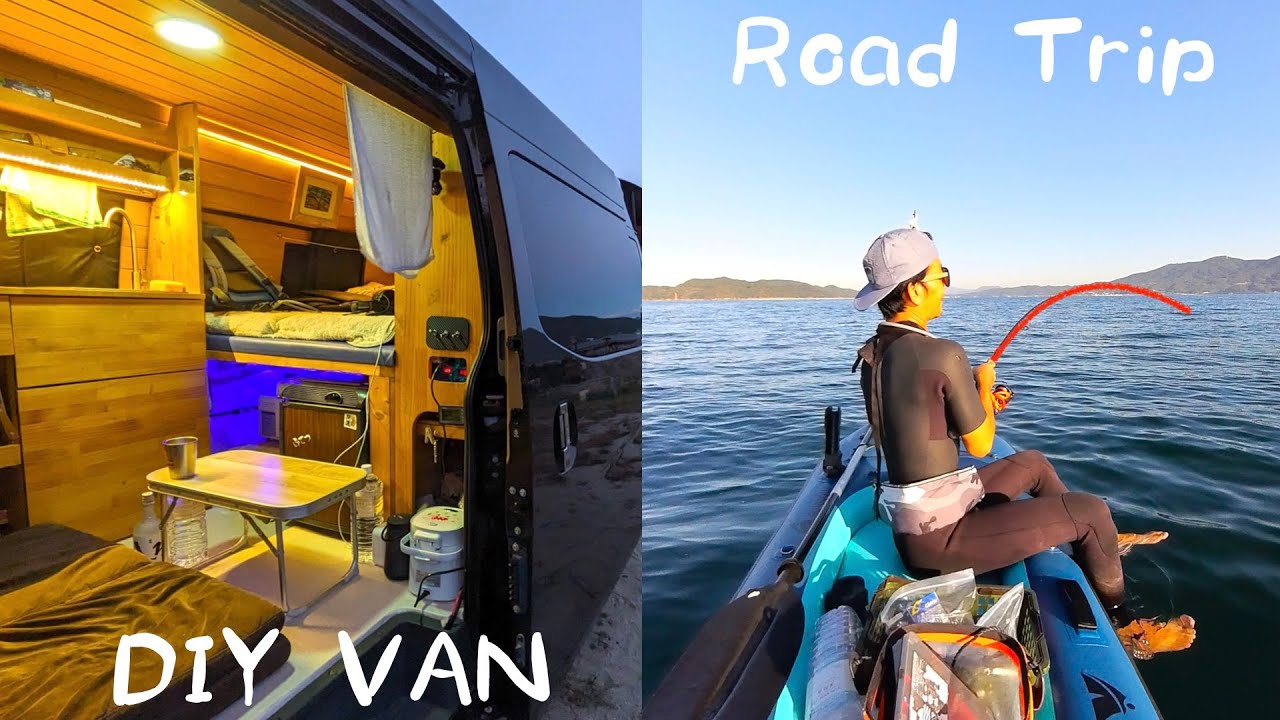 【総集編】8泊9日走行距離1600km千葉~熊本ソロ釣り車中泊旅