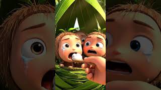 🥥 3 Coconut Babies Cry Then Smile After Eating Coconut | Cute Baby Animation | BABYMEW