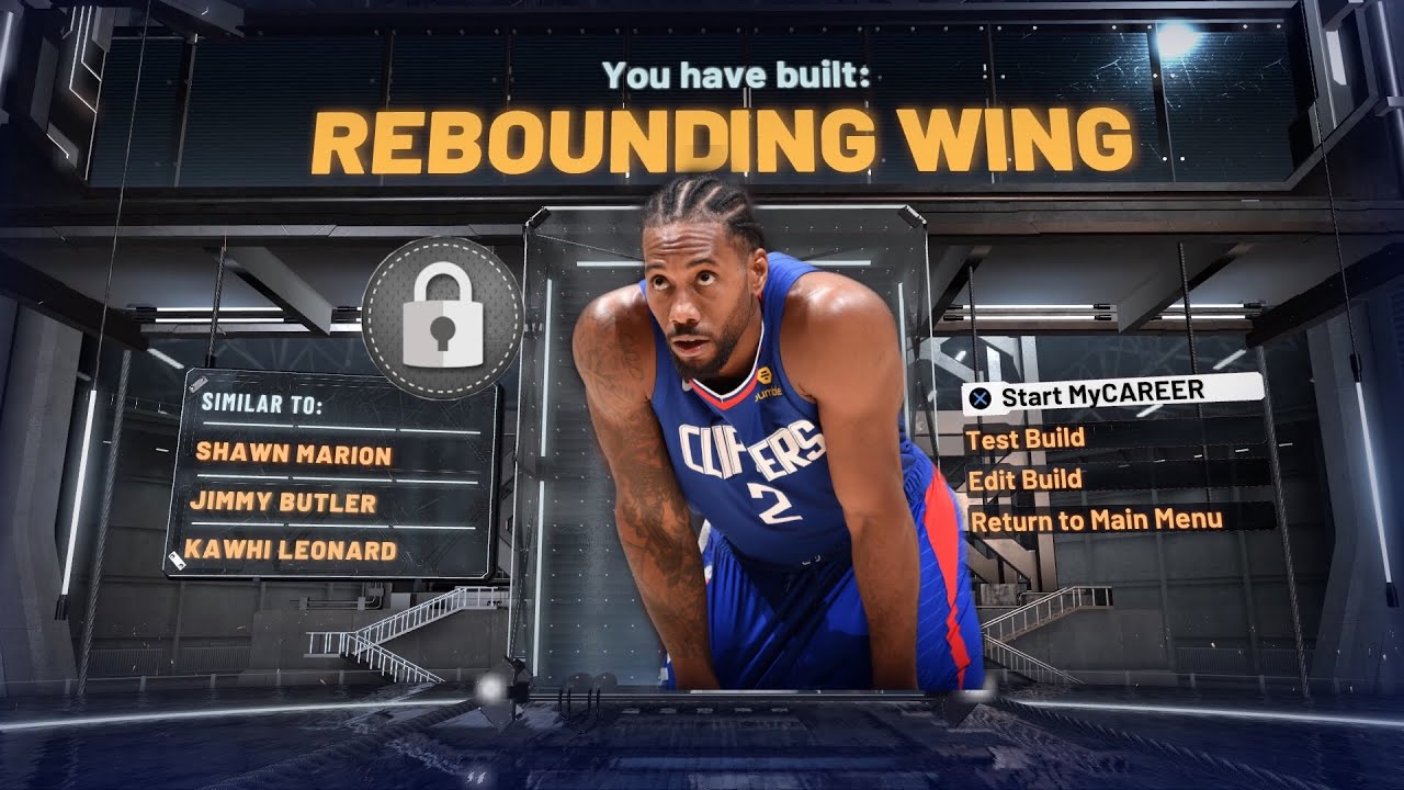 Best Rebounding Wing Build NBA 2K20! YouTube