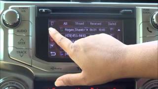 Tequila durden shows you step by how to set up your bluetooth feature.
here she is demonstrating the feature using 2012 toyota 4runner
limited. http...