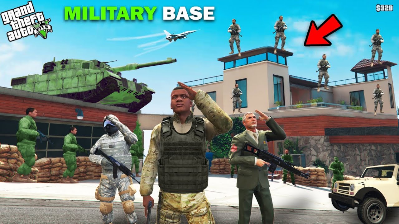 I Joined Military And Turned Franklin S House Into A Secret Military 