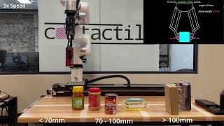 Autonomous Gripping and Sorting By Size