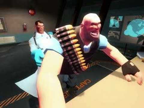 Heavy and medic get it on