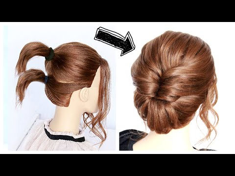 Video: How to style medium length hair yourself?