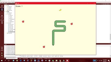 Snake Game made Using C++ / Qt using Graphics