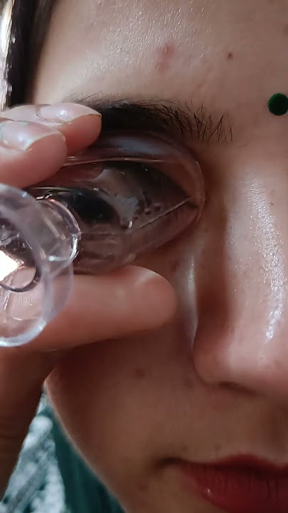 Eye wash technique