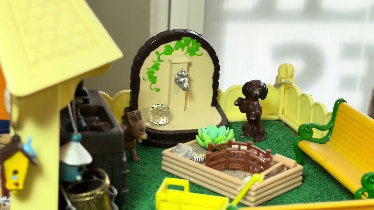 The Littles Dollhouse Tour - Episode 5: The Upper Terrace & Garden Shed