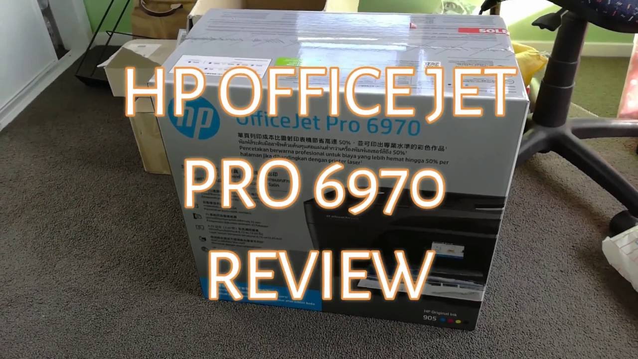 HP Officejet Pro 6970 Review - YouTube