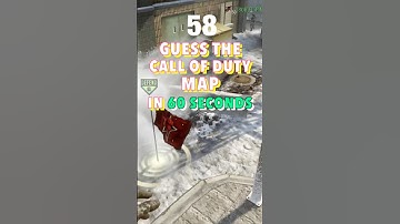 Guess the Call of Duty Map in 60 Seconds 10 #shorts