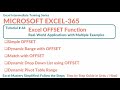44.0 Mastering Excel OFFSET Function: A Step-by-Step Guide | Excel OFFSET Formula #excelsteps