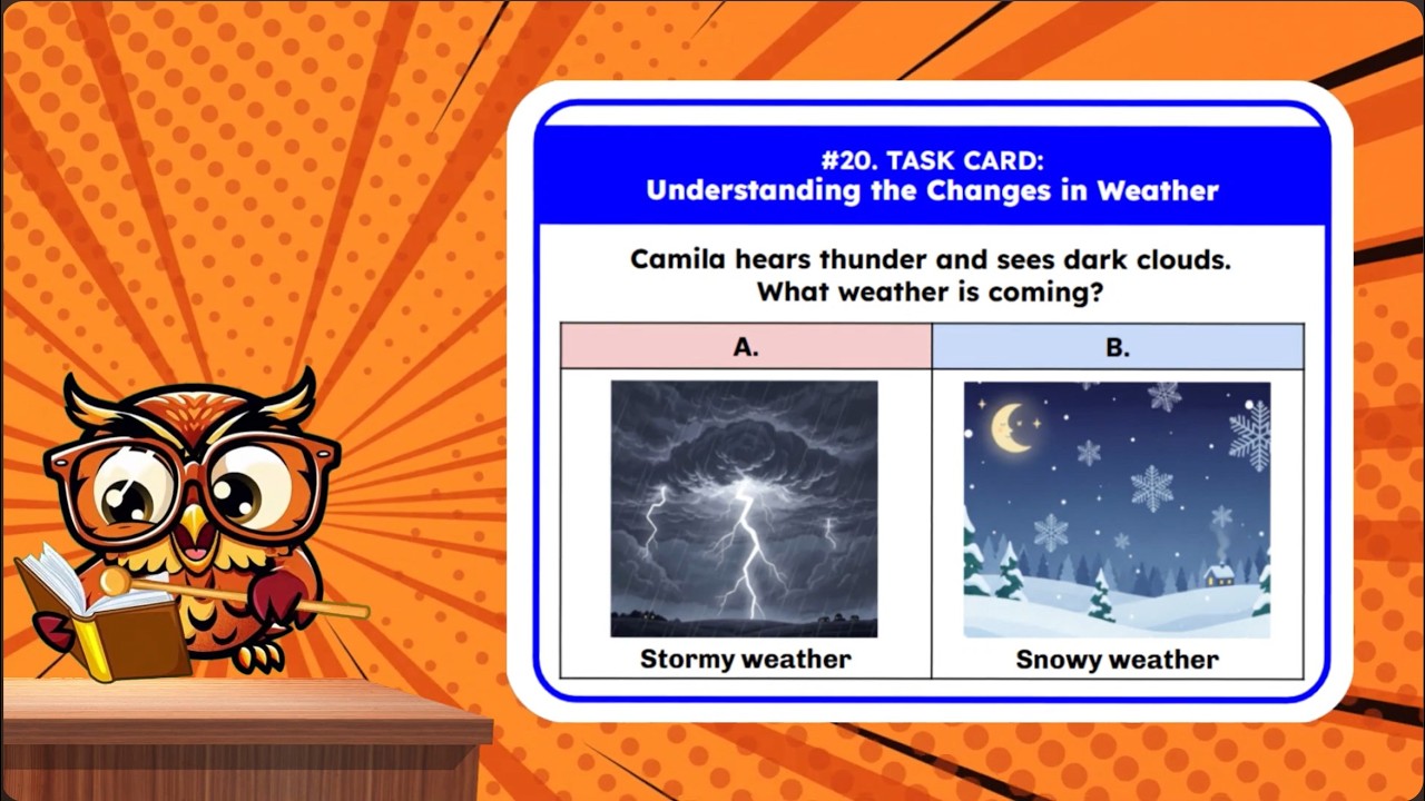 TEKS Science Kindergarten - K.10B: Understanding the Changes in Weather