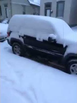 Snow in Mt. Adams, Cincinnati on Feb.18, 2015.