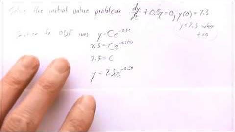 Solving an ODE by Separation of Variables 3