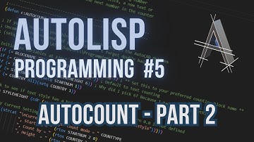 Make Your AutoLISP Pro! Adding Command Line Options and Blocks to AutoCount