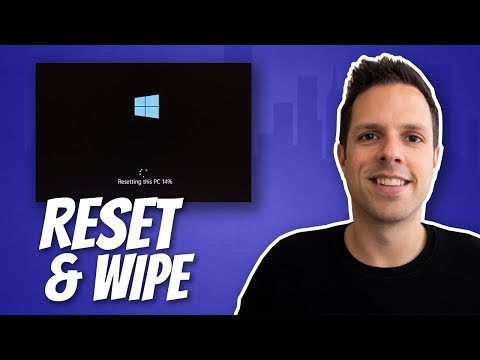 How do you reset your computer to factory?