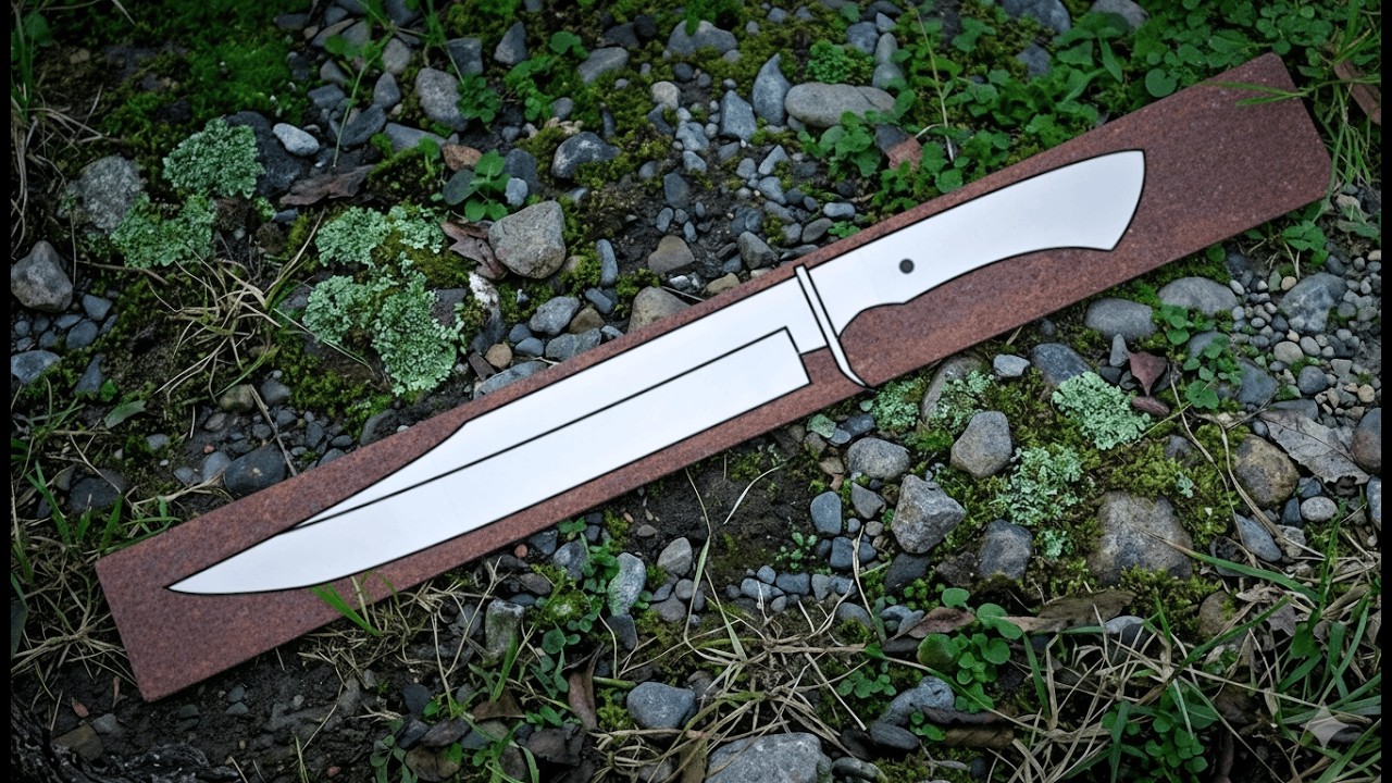 Forging a Razor Sharp Bowie Knife From Scrap Leaf Spring