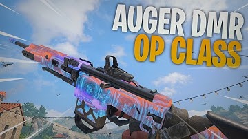 the BEST CLASS SETUP in the GAME?! BEST AUGER DMR CLASS!! (COD BO4)