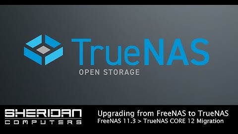 How to upgrade FreeNAS 11.3 to TrueNAS CORE-RELEASE