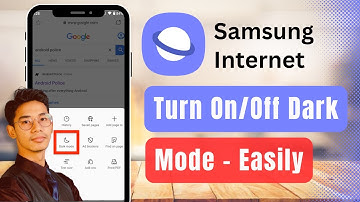 How to Turn On/Off Dark Mode in Samsung Internet Browser On Android