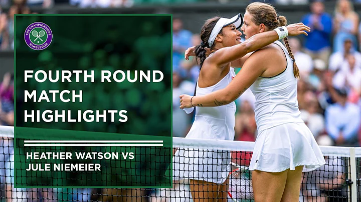 Heather Watson vs Jule Niemeier | Match Highlights...