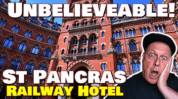 St Pancras Hotel Review - ONGELOOFLIJK verblijf in het iconische spoorweghotel van Londen