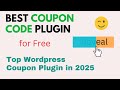 Best Coupon Code Plugin for Free | Top Wordpress Coupon Plugin in 2025