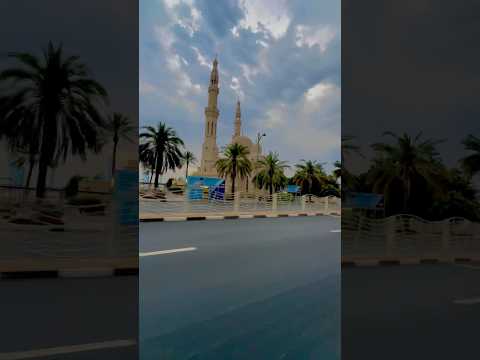 Jumeirah Mosque 🕌🌆#dubai #skyview #viral #love #arabic #short #views #viralshorts