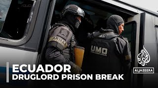 Ecuador Declares State Of Emergency Curfew After Druglord Escapes Prison