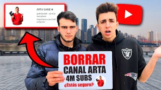 ARTA VA A DEJAR YOUTUBE... *ayuda*