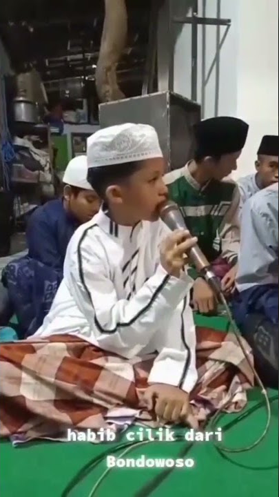 qomarun merdu habib cilik❤ #shorts #sholawat #storywasholawat