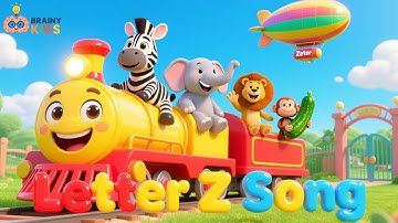Z Alphabet Song | Z for Zebra and Zoo | Fun ABC Rhyme for Kids | Alphabet Song for Children