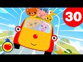 Весёлый автобус -  и 30 минут Песни Для Детей ♫ Плим Плим