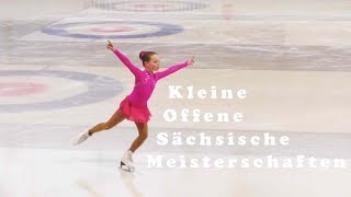 Kür Eiskunstlaufen Linda Kleine Offene Sächsische Meisterschaften 2019