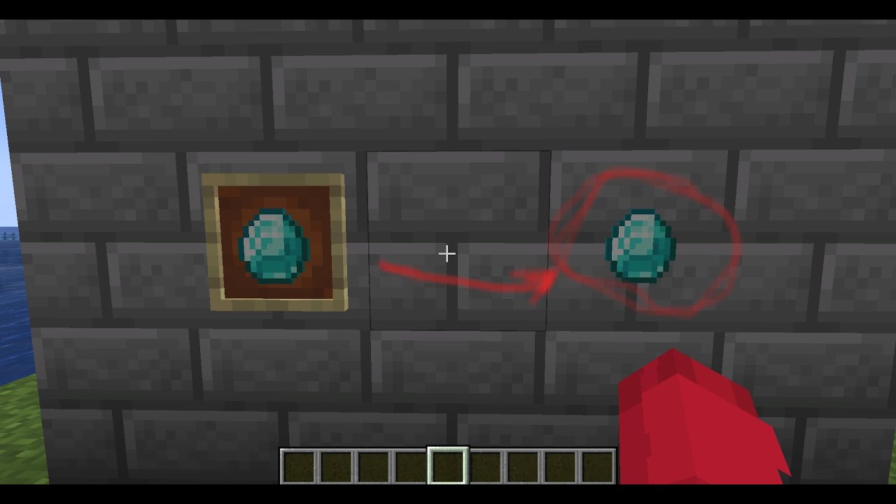 Wie Bekommt Man In Minecraft Unsichtbare Blöcke So bekommt man UNSICHTBARE Gegenstandsrahmen😱 | Minecraft Deutsch - YouTube