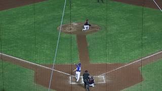20170520 Lamigo Monkeys vs fubon guardians, Kuo-Hui Kao hit 2 points RBI home run