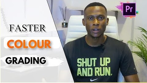 HOW TO COLOR GRADE MULTIPLE CLIPS IN PREMIERE PRO CC