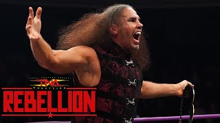 Matt Hardy RETURNS to Confront Moose | TNA Rebellion 2024 Highlights image