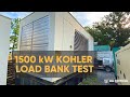 1500 kW Kohler Diesel Generator Load Bank Test