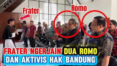 Dua Romo “Dikerjain” Frater OSC Termasuk Para Aktivis HAK Keuskupan Bandung