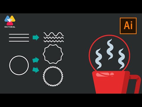 Wavy and zigzag Lines tutorial in Adobe Illustrator 2020