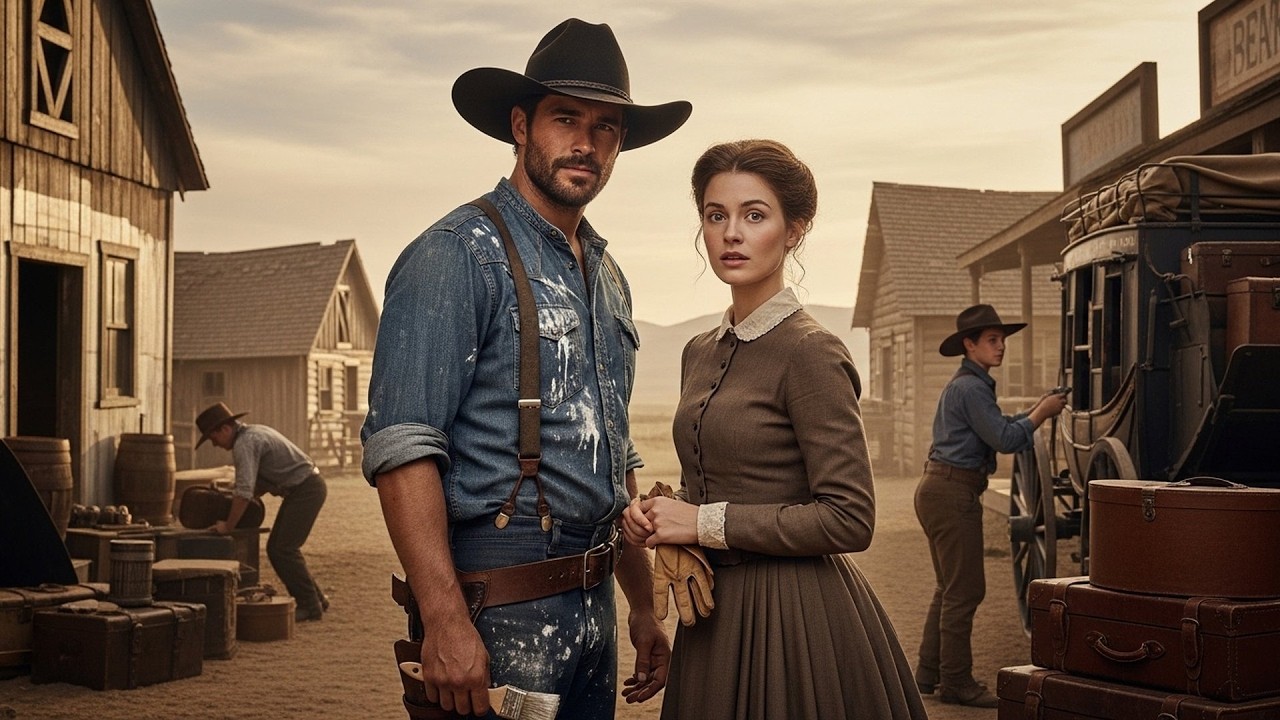 The Cowboy Thought She Was Coming Next Month, She Arrived Early And He Wasn't Ready, But Love Was