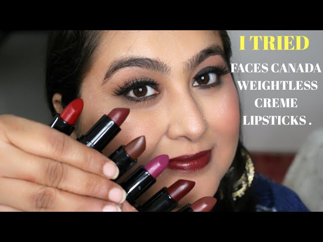 LAKME ABSOLUTE LIP POUT MATTE | Mini Review + Lip Swatches | Medium/Olive  Skin | Nidhi Chaudhary - YouTube