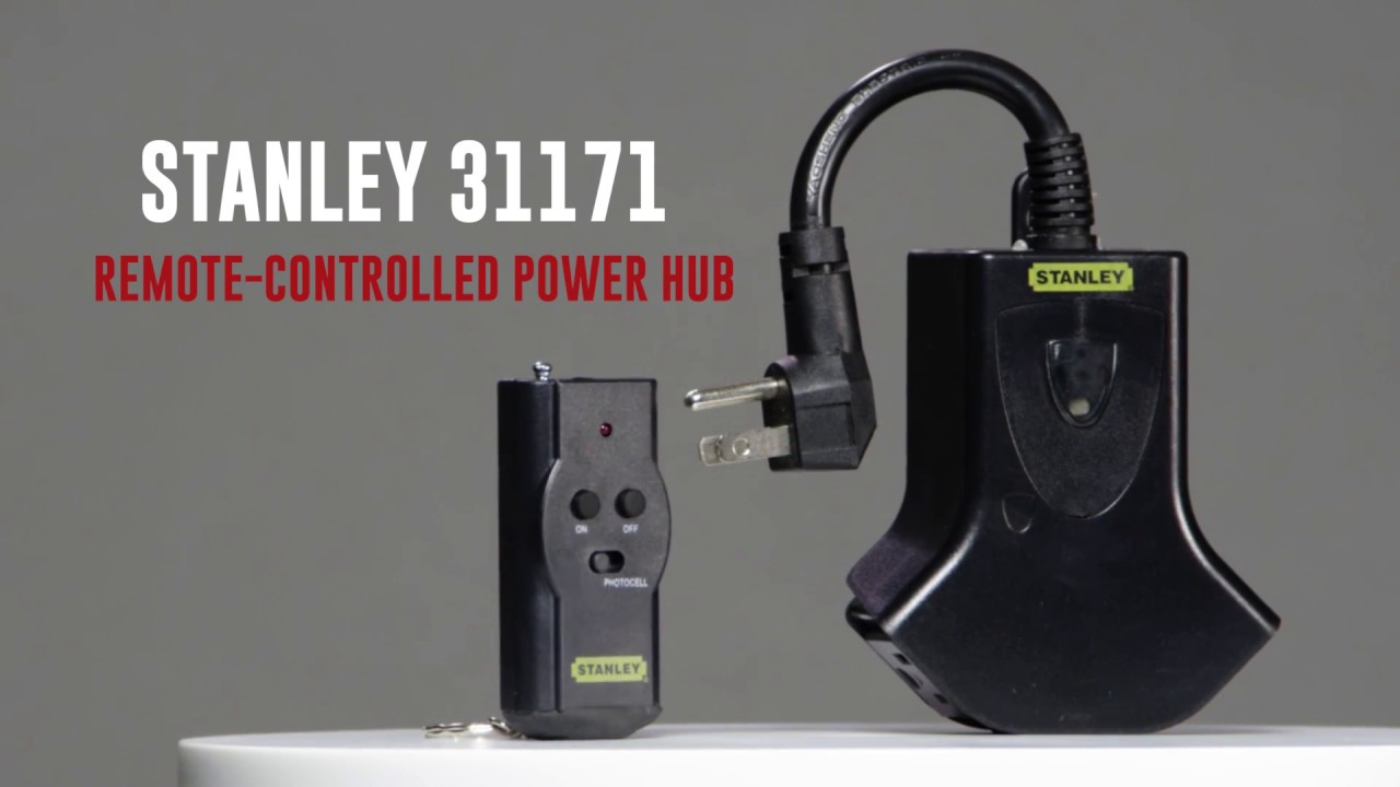 Remote Control Power Hub  Stanley 31171 Product Video 