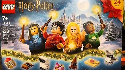 Unboxing Lego Harry Potter Advent Calendar 2025