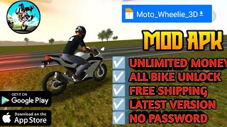 Moto Wheelie 3D MOD APK v0.56 Unlimited Money & Unlock Car Latest Version 2025 screenshot 2